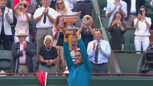 Der Weg zum 11. Titel: Der Siegeszug von Nadal in Paris 2018 Der Weg zum 11. Titel: Der Siegeszug von Nadal in Paris 2018