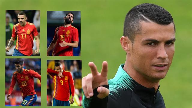 Portugal-España: La duda del nueve contra el mejor siete del mundo Portugal-España: La duda del nueve contra el mejor siete del mundo