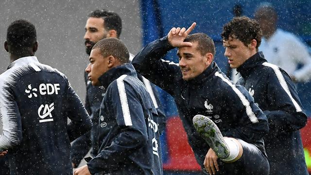 « Kanté partout », lucarne d’Areola et #celebrecommeKyky : Entraînement très détente pour les Bleus