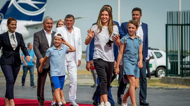 El descomunal (y merecido) tributo a Halep con un gran fiesta tras ganar Roland Garros
