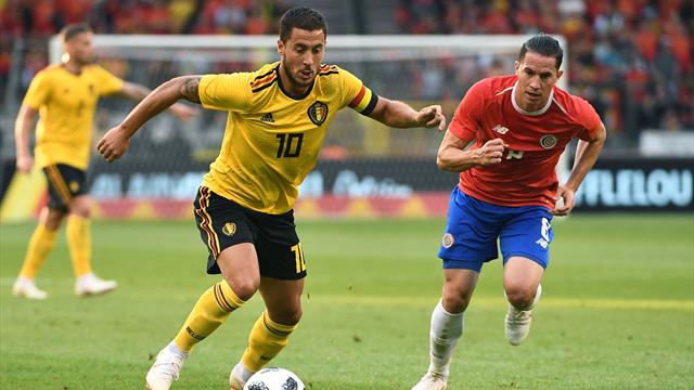 Le show Hazard, un doublé de Lukaku : la Belgique a séduit face au Costa Rica