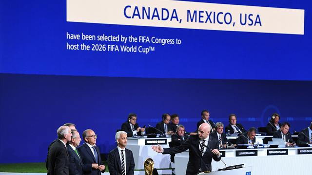 Az Egyesült Államok, Kanada és Mexikó rendezi a 2026-os focivébét