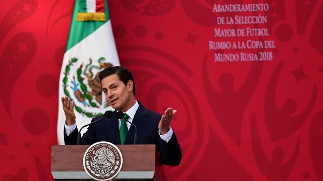 Mexikos Staatspräsident Nieto beschwört Einheit zur WM 2026