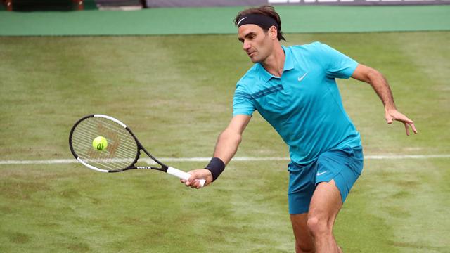 Une mise en route au diesel puis tous les voyants sont passés au vert pour Federer
