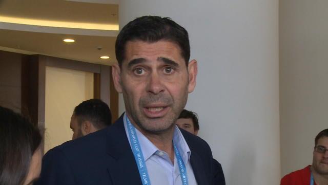 Fernando Hierro solo mira adelante: "Tenemos que pelear por el Mundial, hemos venido a competir"