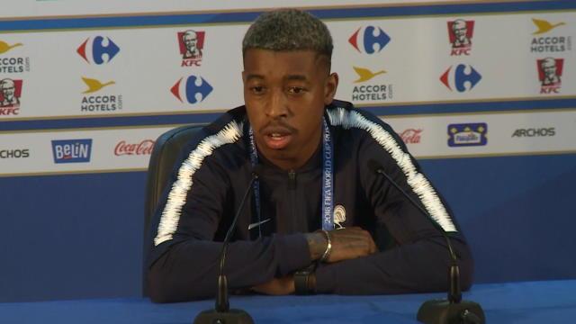 Bleus - Kimpembe : "Mbappé ? Il y a tous les jours des coups à l'entraînement" Bleus - Kimpembe : "Mbappé ? Il y a tous les jours des coups à l'entraînement"