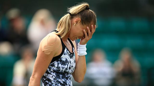 Rybarikova stunned at Nottingham, Osaka progresses
