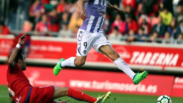 0-3. El Valladolid toca el cielo de Primera en Soria