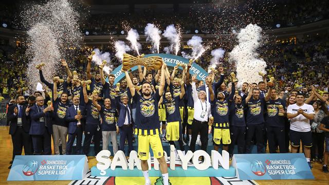 Fenerbahçe Doğuş, üst üste 3. kez şampiyon