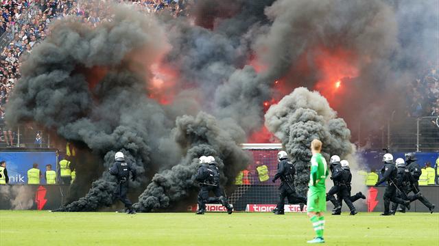 Krawalle am letzten Spieltag: Empfindliche Geldstrafe für den HSV