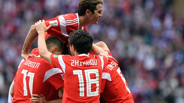WM-Eröffnungsspiel: Russland startet mit Sieg gegen Saudi-Arabien