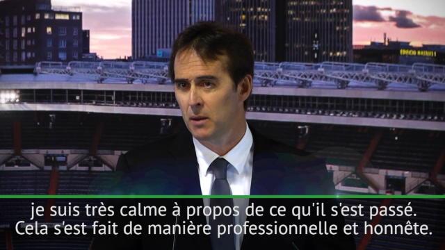 Real Madrid - Lopetegui : "Il n'y a aucun problème avec les joueurs" Real Madrid - Lopetegui : "Il n'y a aucun problème avec les joueurs"