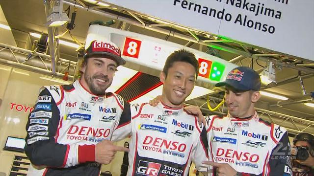 Nakajima a mené Toyota à la pole Nakajima a mené Toyota à la pole