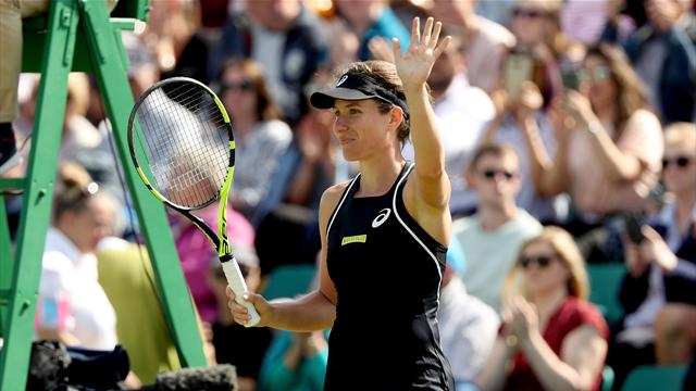 Konta beats Jakupovic in straight sets to reach Nottingham semi-finals
