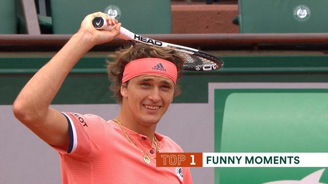 Top 5: i momenti più divertenti del Roland Garros 2018 Top 5: i momenti più divertenti del Roland Garros 2018