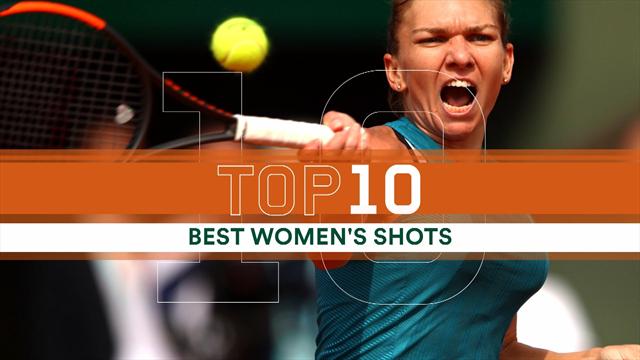 Roland Garros: la top 10 dei colpi del torneo femminile Roland Garros: la top 10 dei colpi del torneo femminile