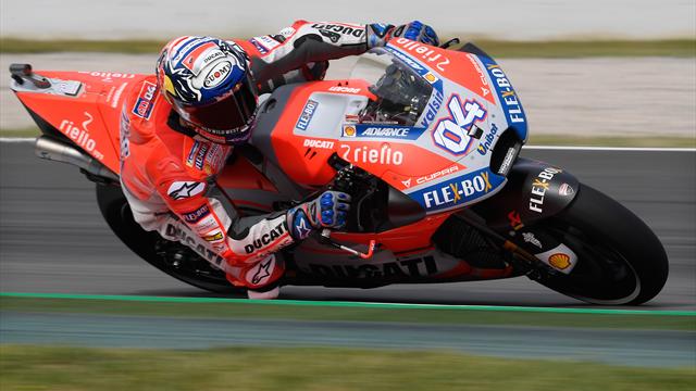 Dovizioso : "C'est difficile quand l'adhérence est comme ça" Dovizioso : "C'est difficile quand l'adhérence est comme ça"
