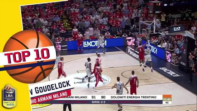 Top 10: le migliori giocate della finale scudetto, "Goudeblock" vince su tutte Top 10: le migliori giocate della finale scudetto, "Goudeblock" vince su tutte