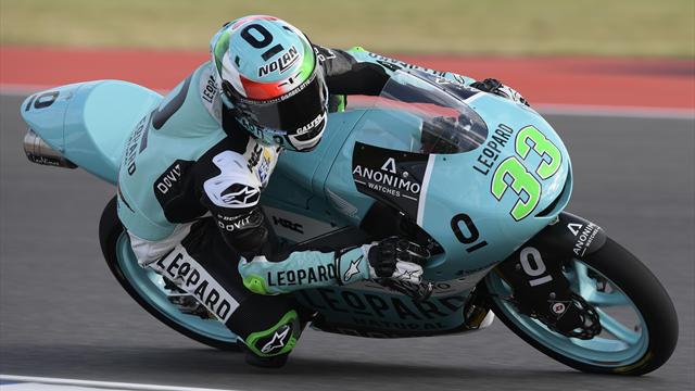 Moto3: Prima pole dell'anno per Enea Bastianini, davanti a Martin e Suzuki