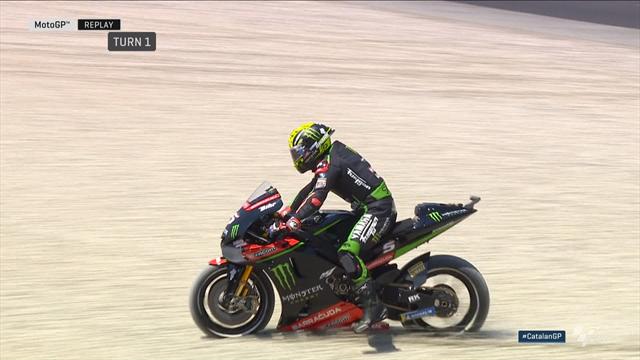 Quand Marquez ignore Zarco et l'envoie dans le décor Quand Marquez ignore Zarco et l'envoie dans le décor