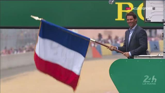 24 Horas de Le Mans 2018: Así fue el banderazo de salida de Rafa Nadal 24 Horas de Le Mans 2018: Así fue el banderazo de salida de Rafa Nadal