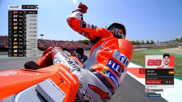 Lorenzo un souffle devant Marquez : revivez son tour pour la pole Lorenzo un souffle devant Marquez : revivez son tour pour la pole