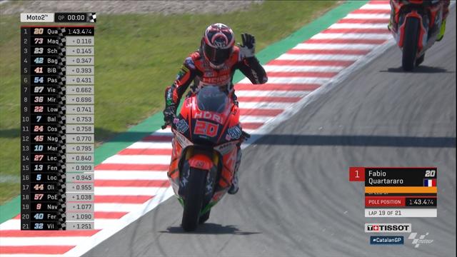 Quartararo en pole : revivez son tour en vidéo Quartararo en pole : revivez son tour en vidéo