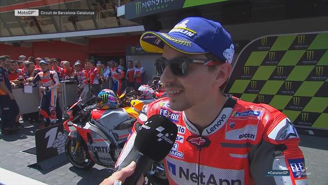 Lorenzo : "C'était facile de tomber" Lorenzo : "C'était facile de tomber"