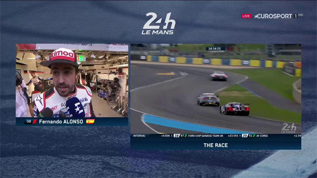 Alonso, impressioni positive: "Il primo stint è andato molto bene: in gara ci si diverte sempre" Alonso, impressioni positive: "Il primo stint è andato molto bene: in gara ci si diverte sempre"