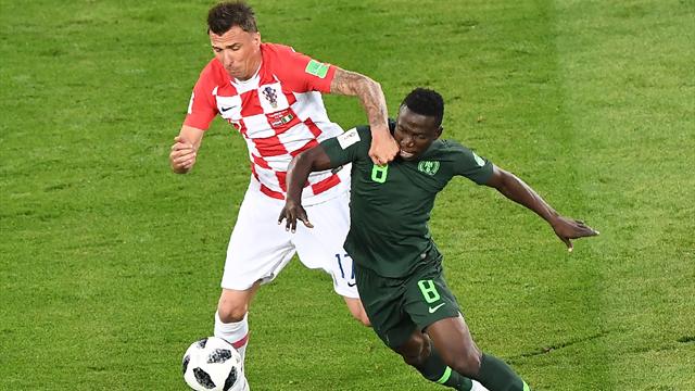 Le pagelle di Croazia-Nigeria 2-0: Mandzukic e Strinic perfetti, malissimo Ighalo