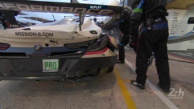 Replay: Watch the crashes and drama from overnight at Le Mans Replay: Watch the crashes and drama from overnight at Le Mans