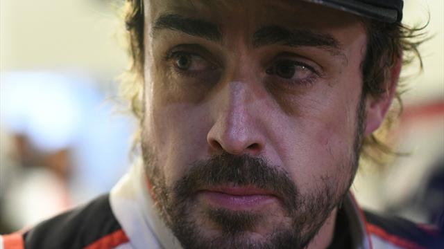 24 Heures du Mans : "J'ai dû beaucoup pousser" confie Alonso après sa première nuit mancelle 24 Heures du Mans : "J'ai dû beaucoup pousser" confie Alonso après sa première nuit mancelle