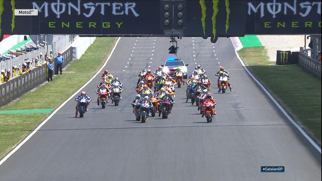 Quartararo irrésistible : les grands moments de sa victoire en Moto2 Quartararo irrésistible : les grands moments de sa victoire en Moto2