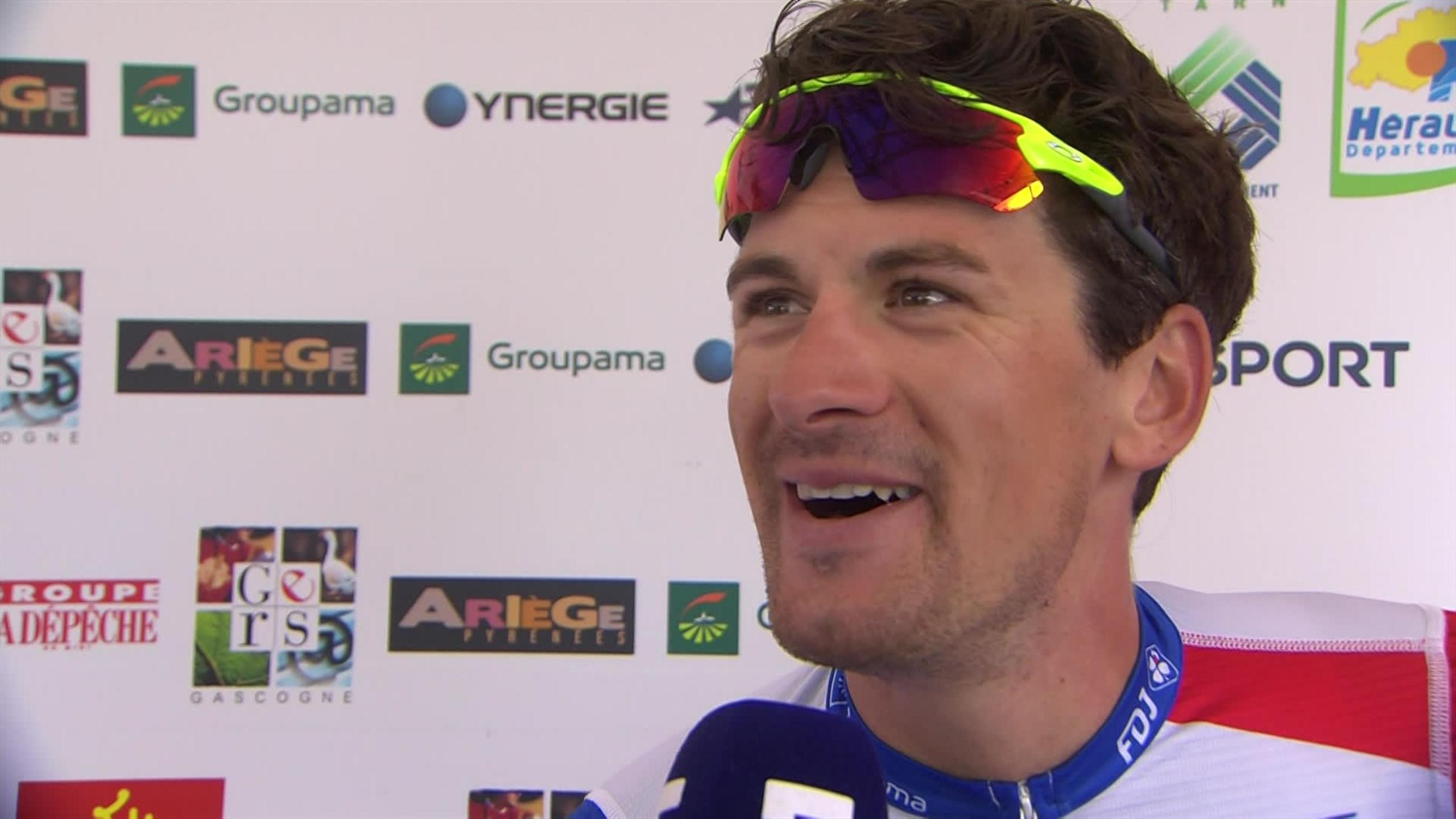 Route d'Occitanie Anthony Roux im Siegerinterview Radsport Video