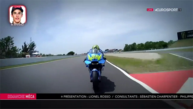 Onboard : Départ canon de Marquez, dépassement de Lorenzo, chute de Dovizioso Onboard : Départ canon de Marquez, dépassement de Lorenzo, chute de Dovizioso