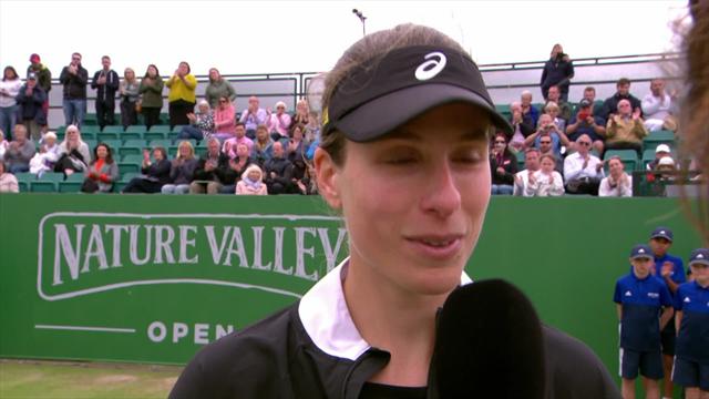 Konta: ‘I competed as hard as I could’ Konta: ‘I competed as hard as I could’