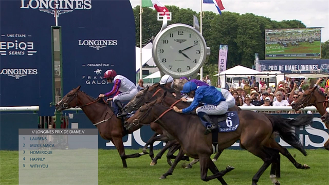 Race of the week - Laurens wins Prix de Diane Longines Race of the week - Laurens wins Prix de Diane Longines