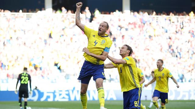 Svezia di rigore contro la Corea del Sud: decide Granqvist. Penalty assegnato con la Var