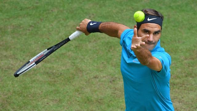 ATP Halle 2018, Federer-Bedene: A medio gas basta (6-3 y 6-4)