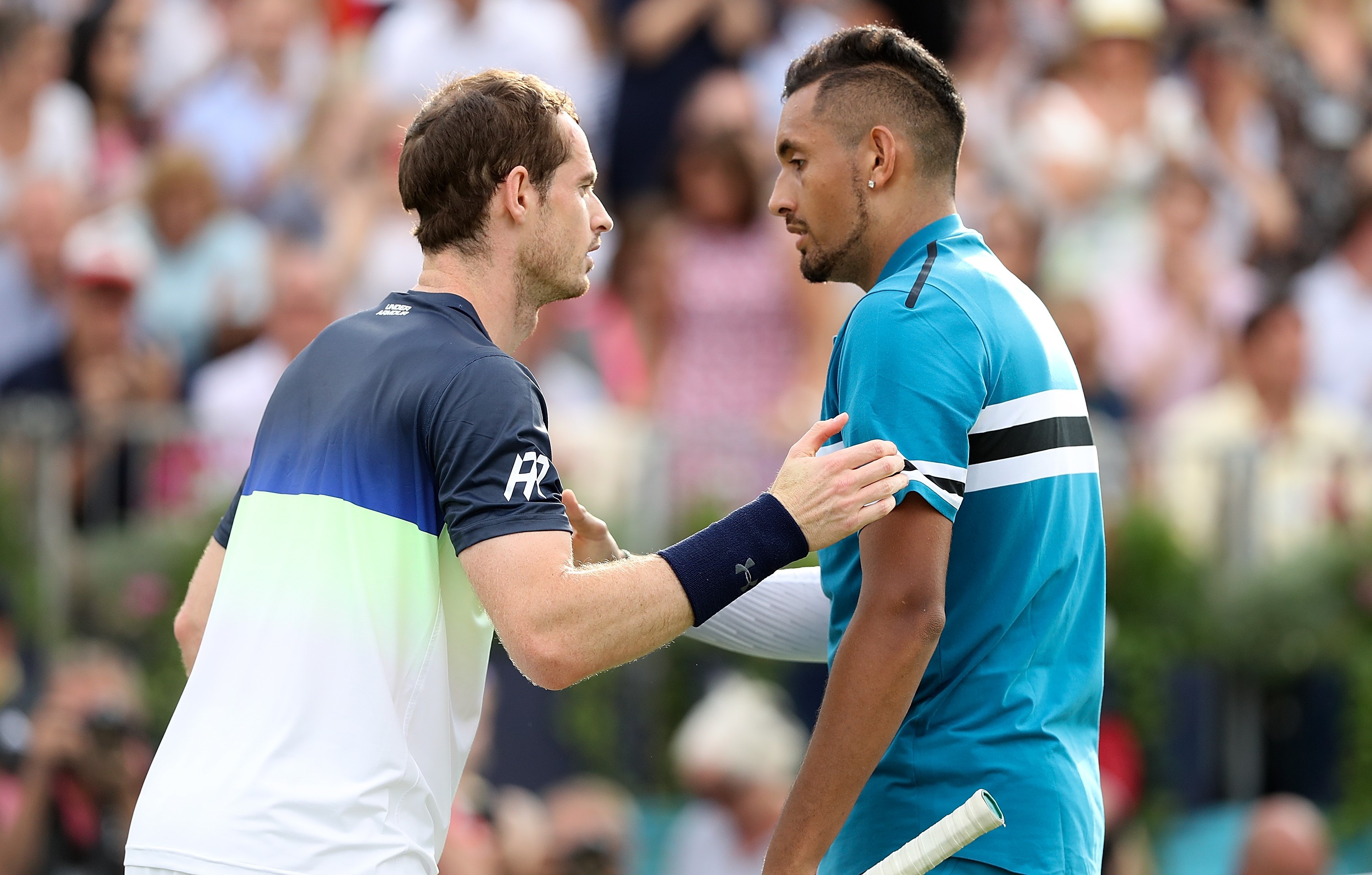 Andy Murray et Nick Kyrgios au Queen's