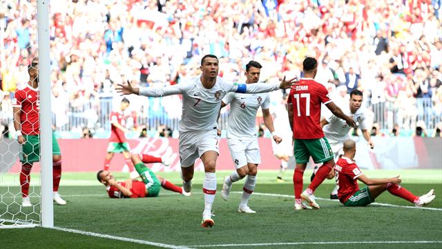 Ronaldo met le Portugal sur orbite, le Maroc prend déjà la porte