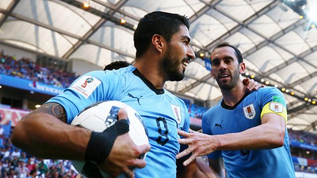 All’Uruguay basta la zampata di Suarez: l’1-0 all’Arabia Saudita vale la qualificazione
