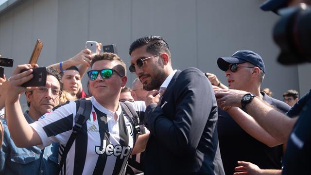 L'arrivo di Emre Can al J-Medical per le visite mediche con la Juventus L'arrivo di Emre Can al J-Medical per le visite mediche con la Juventus
