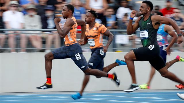 9"88 et MPM pour Lyles, tout frais champion des Etats-Unis
