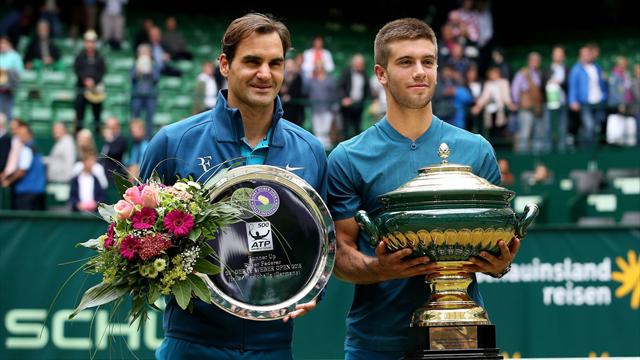 ATP Halle (Final), Federer-Coric: Sorpresa y número uno para Nadal (6-7(6), 6-3 y 2-6)