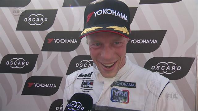 WTCR Portugal (Carrera 3): Entrevista al ganador, Thed Bjork WTCR Portugal (Carrera 3): Entrevista al ganador, Thed Bjork