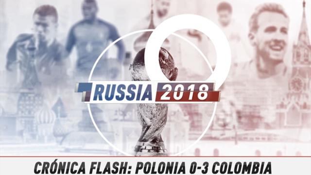 Vídeo-Mundial Rusia, 2018: La crónica flash del Polonia-Colombia Vídeo-Mundial Rusia, 2018: La crónica flash del Polonia-Colombia