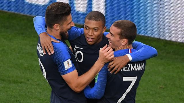 Il tabellone degli ottavi di finale: Francia-Argentina apre il programma con classe