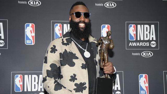 James Harden takes home MVP