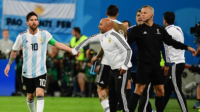 Pour faire entrer Agüero, Sampaoli a-t-il demandé à Messi ? « Je ne suis pas sûr de m’en souvenir »